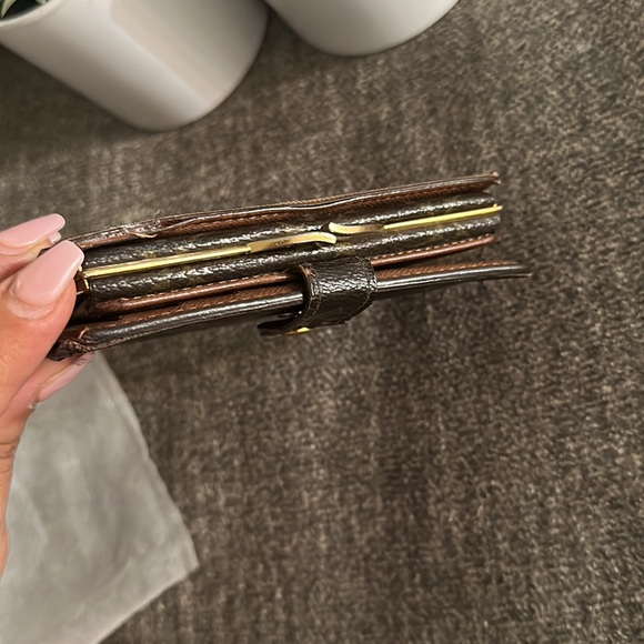💯Authentic Louis Vuitton monogram kisslock wallet - Picture 14 of 16